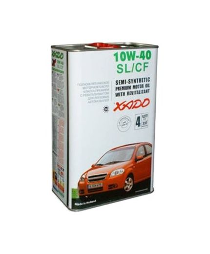 Моторное масло XADO Atomik Oil 10W-40 SL/CF 4л Фото 2