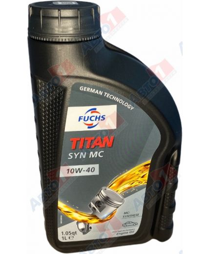 Моторное масло FUCHS TITAN SYN MC 10W-40 1л Фото 2