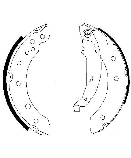 BOSCH Колодки дисковые