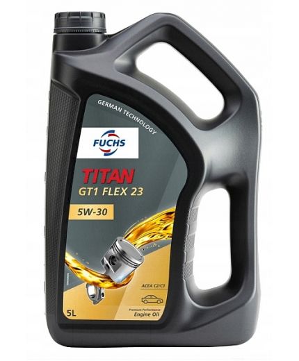 Моторное масло FUCHS TITAN GT1 FLEX 23 5W-30 5л Фото 2