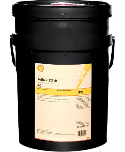 Гидравлическое масло SHELL Гидравлическое масло Tellus S2 M 46 20л Фото 2