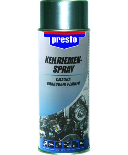 Смазка PRESTO Смазка для клиновых ремней 400мл