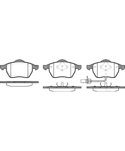 REMSA Колодки дисковые Фото 3