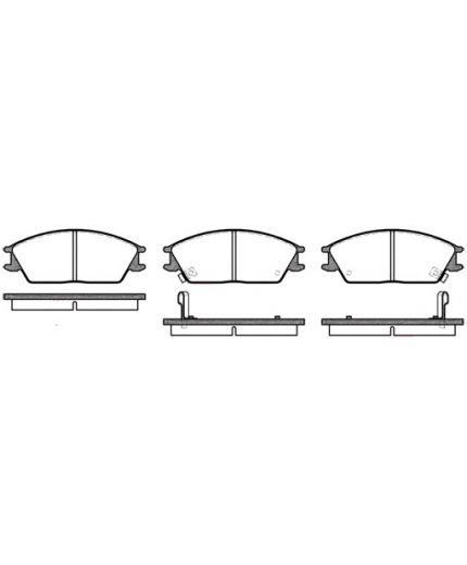 REMSA Колодки дисковые Фото 3