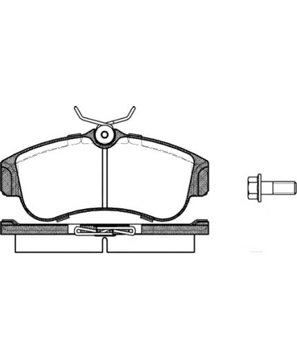 REMSA Колодки дисковые Фото 3