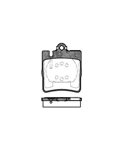 REMSA Колодки дисковые Фото 3