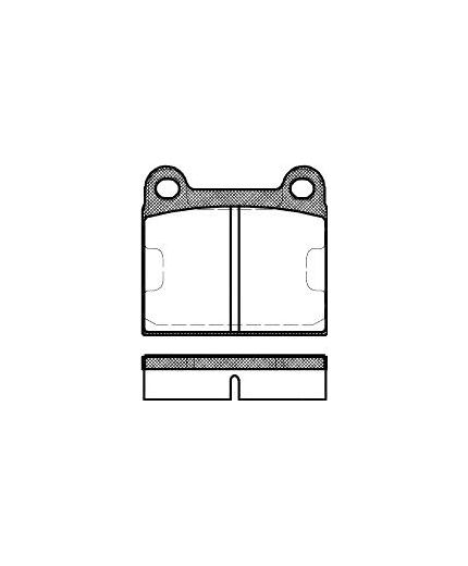 REMSA Колодки дисковые Фото 3
