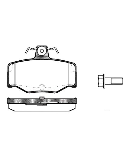 REMSA Колодки дисковые Фото 3