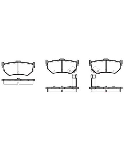 REMSA Колодки дисковые Фото 3