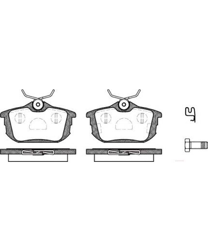 REMSA Колодки дисковые Фото 3