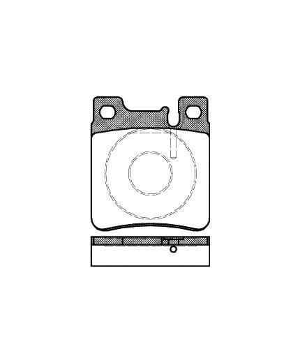 REMSA Колодки дисковые Фото 3