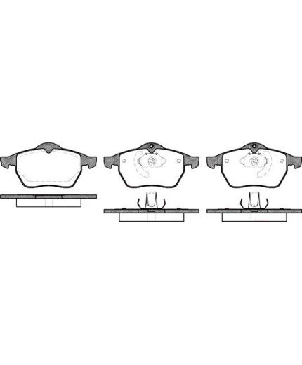 REMSA Колодки дисковые Фото 3