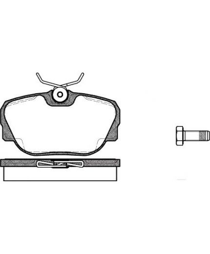 REMSA Колодки дисковые Фото 2