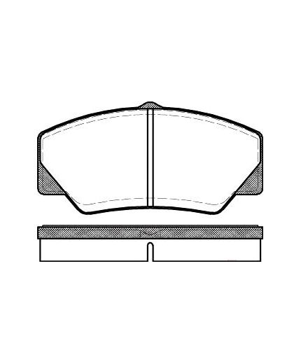 REMSA Колодки дисковые Фото 3