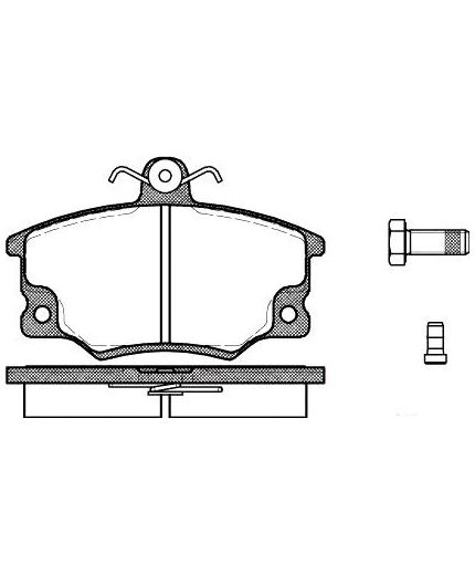 REMSA Колодки дисковые Фото 3