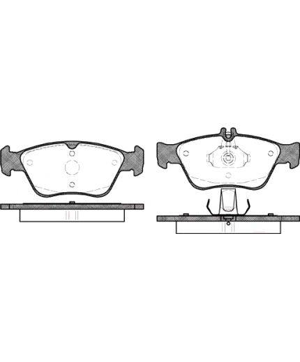 REMSA Колодки дисковые Фото 3
