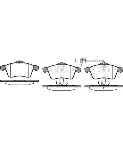 REMSA Колодки дисковые Фото 3