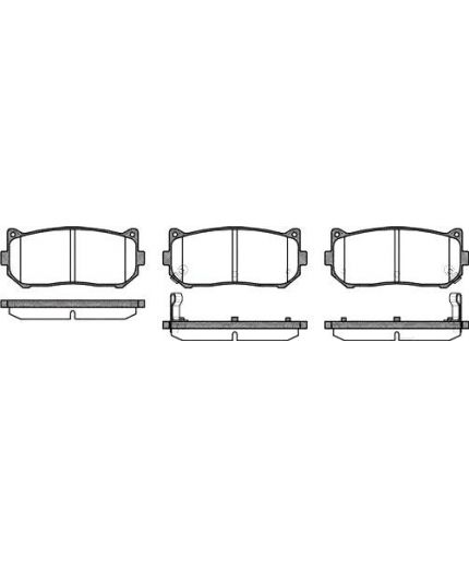 REMSA Колодки дисковые Фото 3