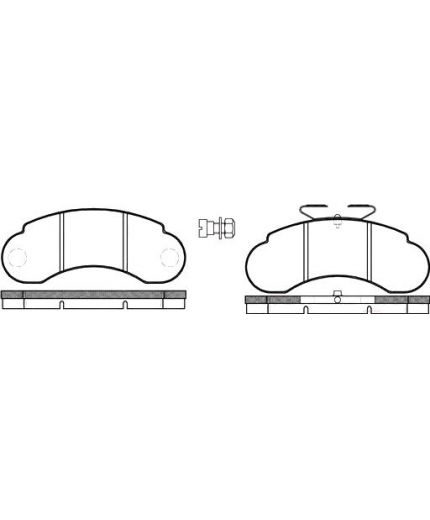 REMSA Колодки дисковые Фото 3