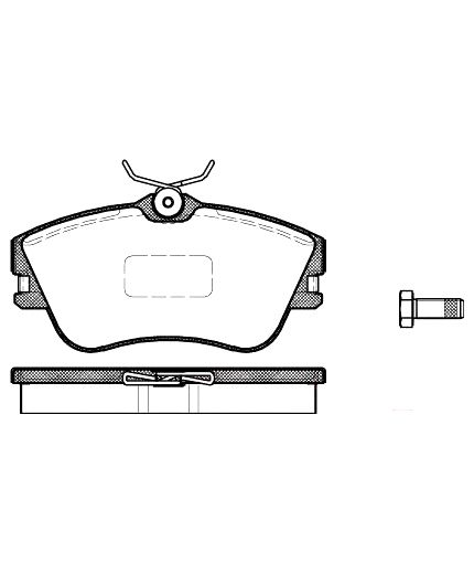 REMSA Колодки дисковые Фото 3