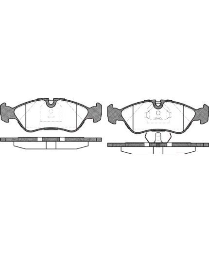 REMSA Колодки дисковые Фото 3