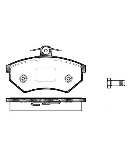 REMSA Колодки дисковые Фото 3