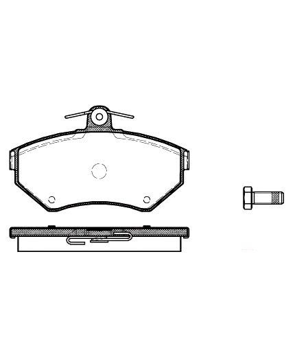 REMSA Колодки дисковые Фото 3