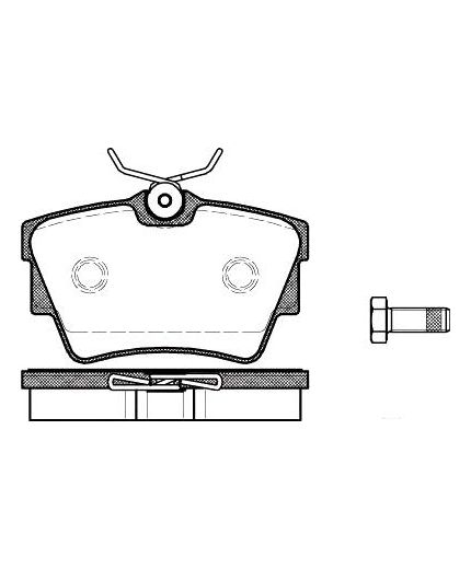 REMSA Колодки дисковые Фото 3