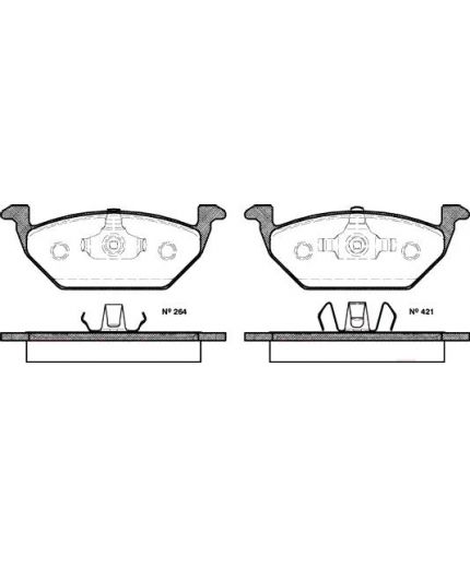 REMSA Колодки дисковые Фото 3