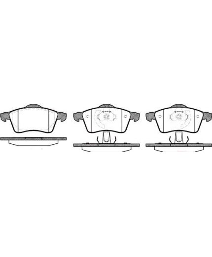 REMSA Колодки дисковые Фото 3