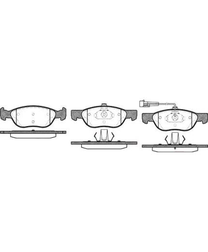 REMSA Колодки дисковые Фото 3