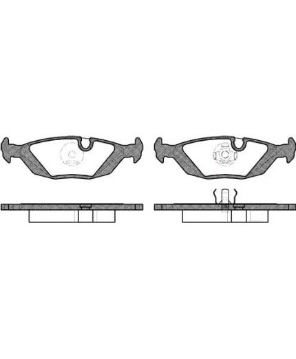 REMSA Колодки дисковые Фото 3