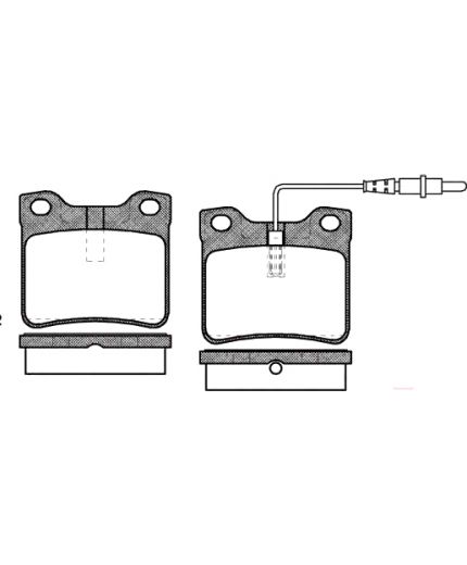 REMSA Колодки дисковые Фото 3