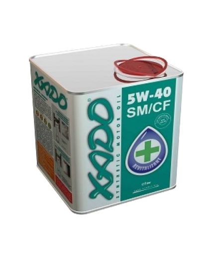 Моторное масло XADO Atomik Oil 5W-40 SM/CF 1л Фото 2