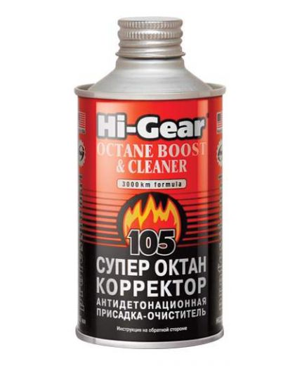 HI-GEAR Супероктан-корректор на 60л 325мл Фото 4