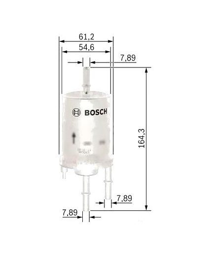 BOSCH Фильтр топливный