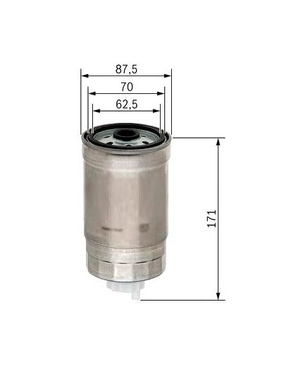 BOSCH Фильтр топливный