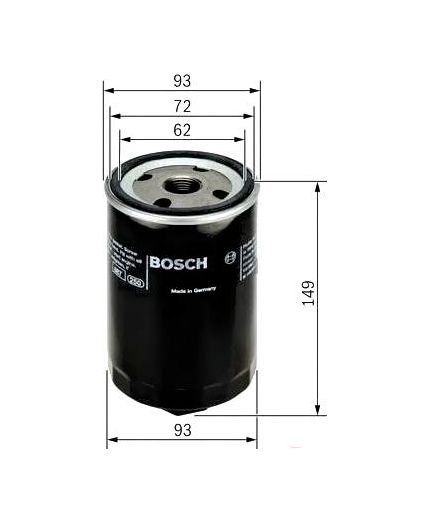 BOSCH Фильтр масляный Фото 2