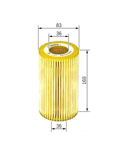 BOSCH Фильтр масляный Фото 3