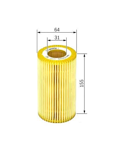 BOSCH Фильтр масляный Фото 4