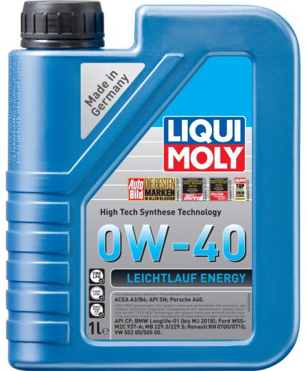 Моторное масло LIQUI MOLY Масло Synthoil Energy 0W-40 1л Фото 3