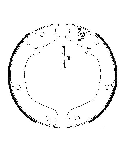 BOSCH Колодки дисковые