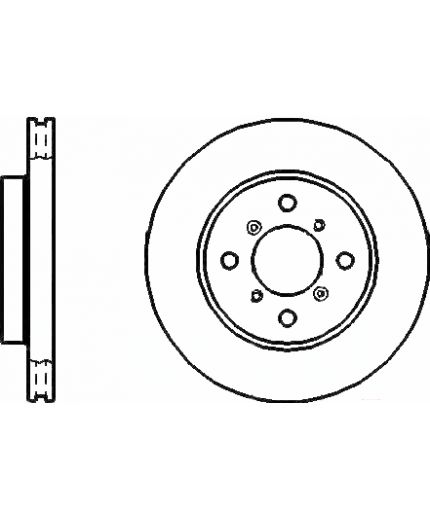BOSCH Тормозной диск