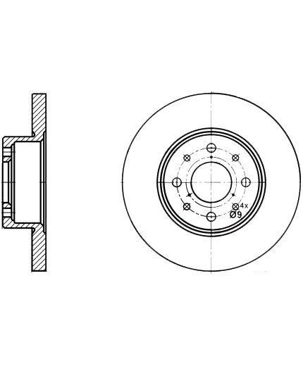 ATE Тормозной диск Фото 2