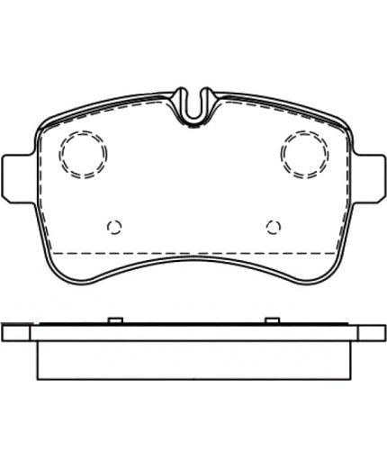 BOSCH Колодки дисковые