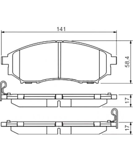 BOSCH Колодки дисковые Фото 2