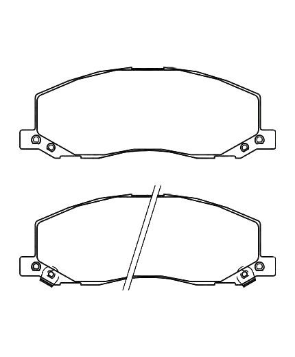 BOSCH Колодки дисковые