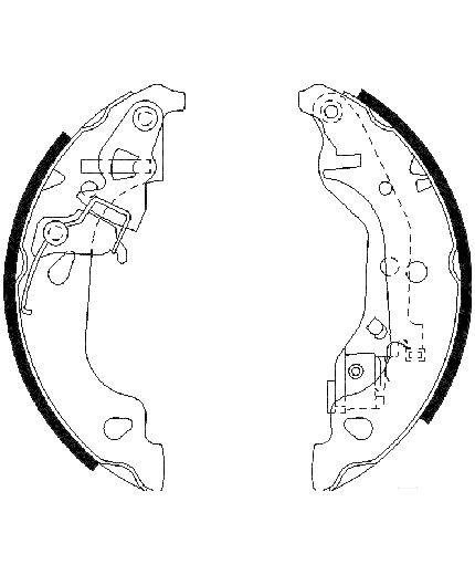 BOSCH Колодки дисковые