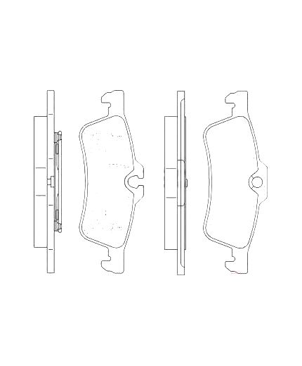BOSCH Колодки дисковые
