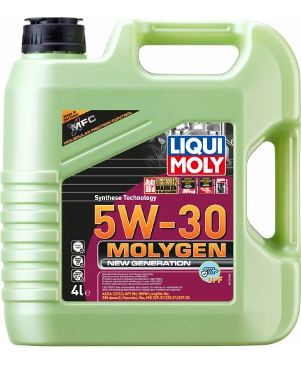 Моторное масло LIQUI MOLY Масло Molygen New Generation DPF 5W-30 4л
